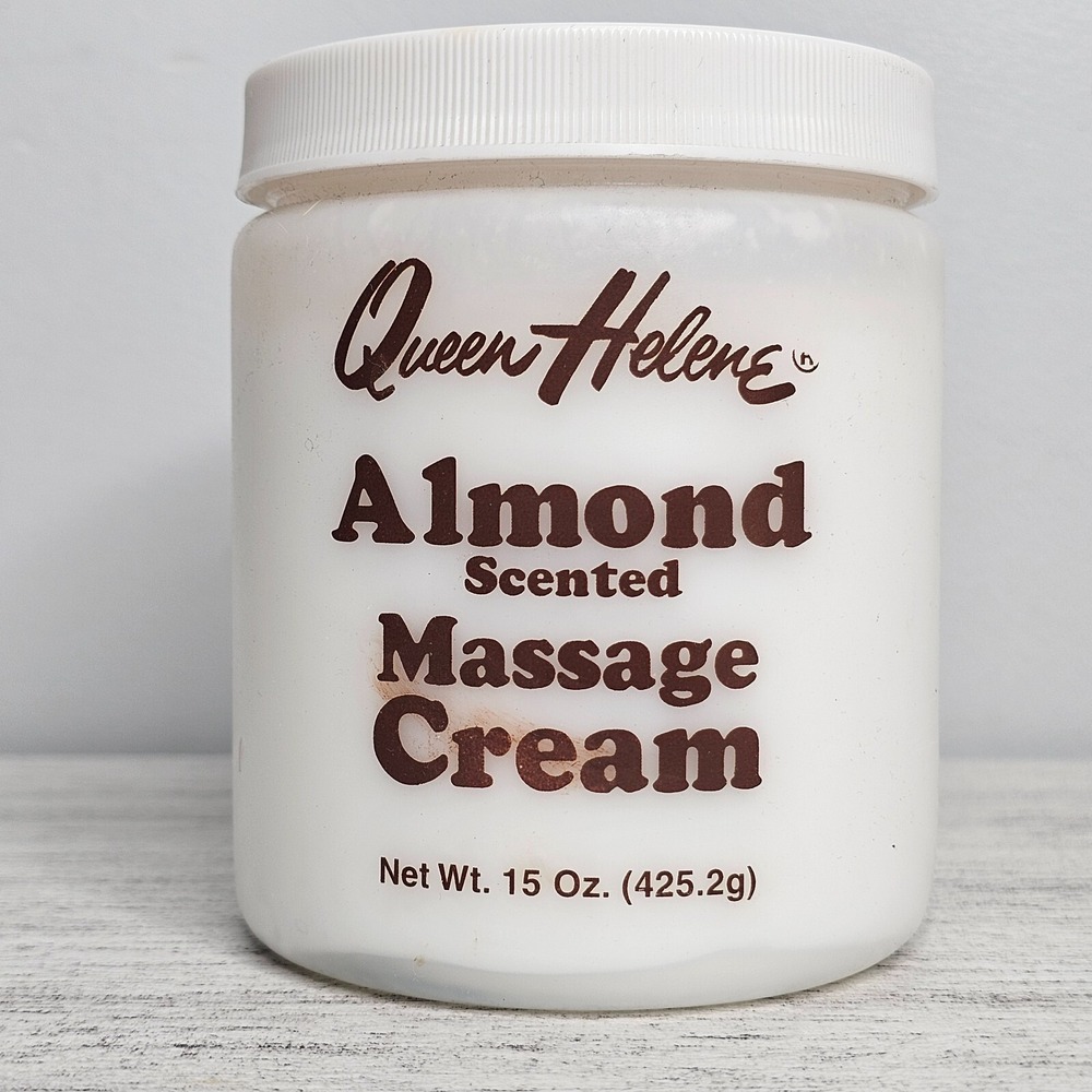 QUEEN HELENE Almond Scented‎ Massage Cream Original Formula 15 Oz NEW